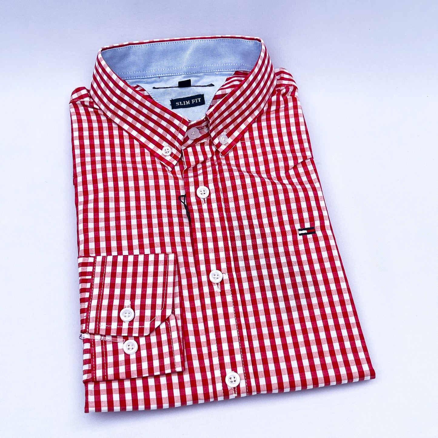 Men's Custom Slim Fit Oxford Long Sleeve -THL 205