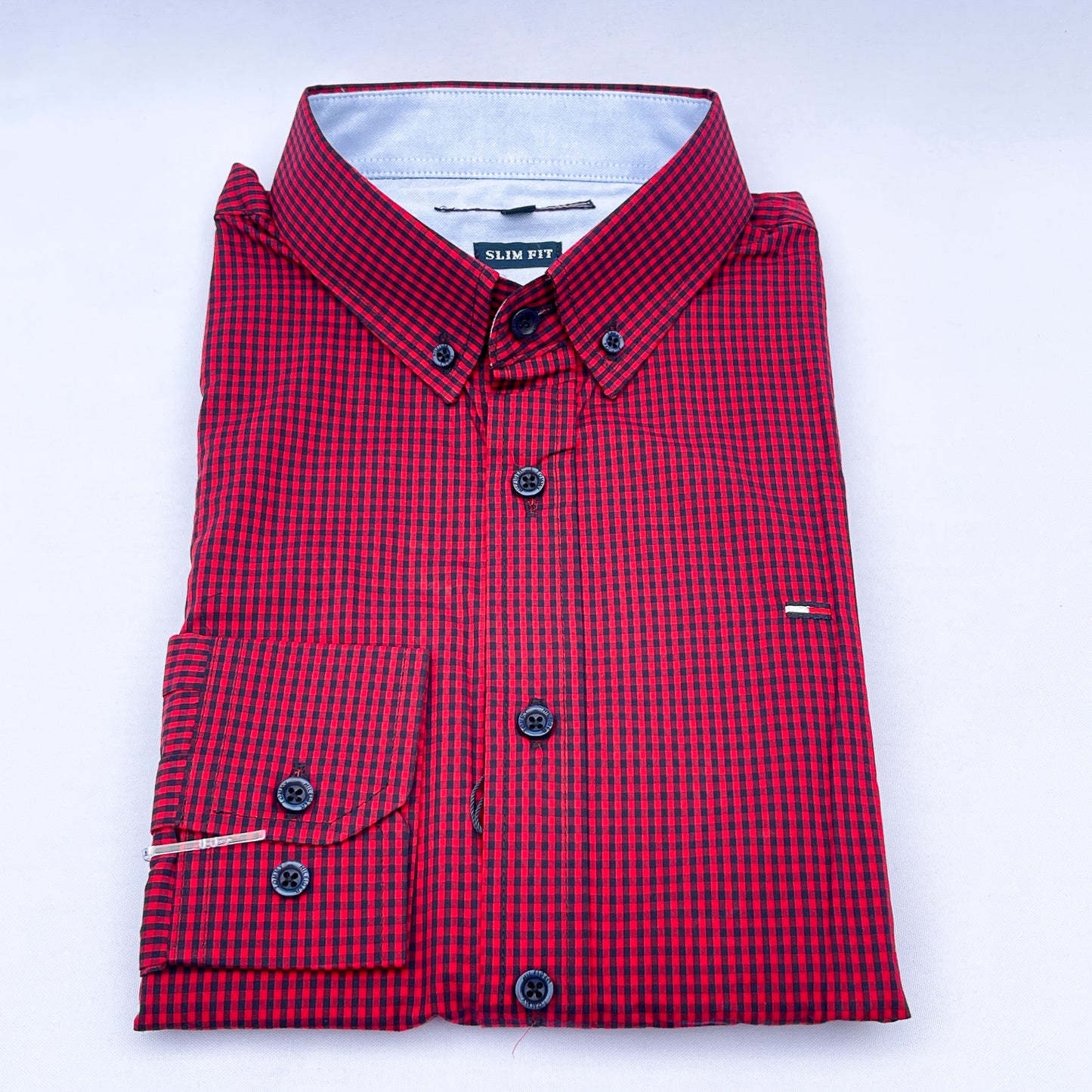Men's Custom Slim Fit Oxford Long Sleeve -THL 207