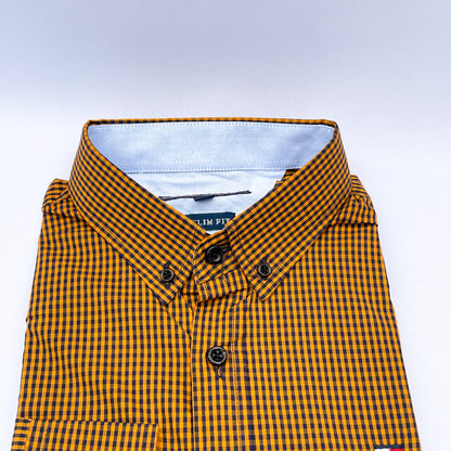Men's Custom Slim Fit Oxford Long Sleeve -THL 209