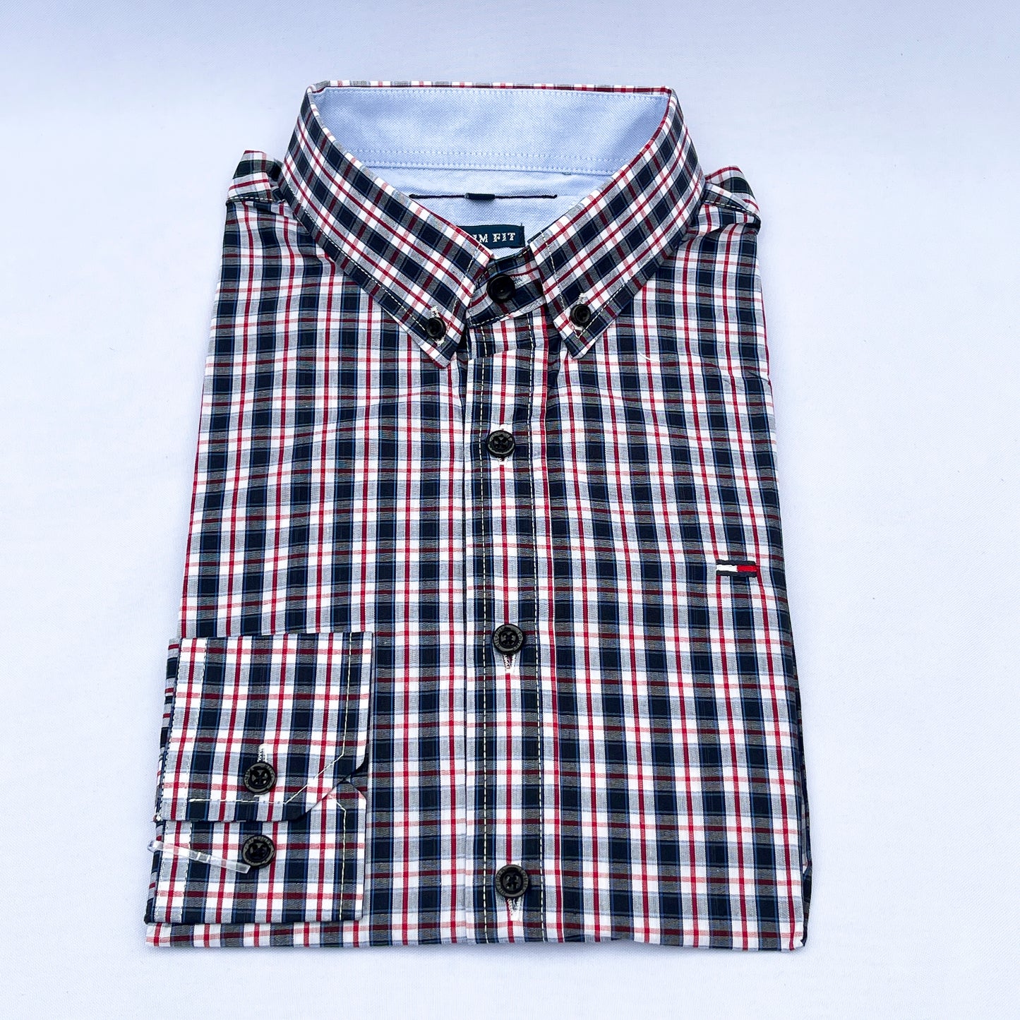 Men's Custom Slim Fit Oxford Long Sleeve -THL 211