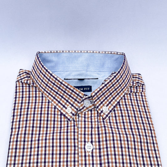 Men's Custom Slim Fit Oxford Long Sleeve -THL 213