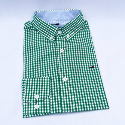 Men's Custom Slim Fit Oxford Long Sleeve -THL 215