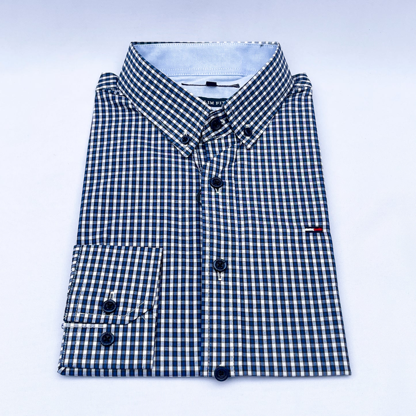 Men's Custom Slim Fit Oxford Long Sleeve -THL 217
