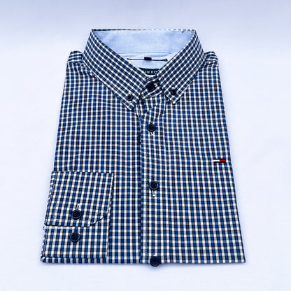 Men's Custom Slim Fit Oxford Long Sleeve -THL 217