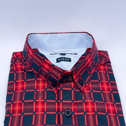 Men's Custom Slim Fit Oxford Long Sleeve -THL 201