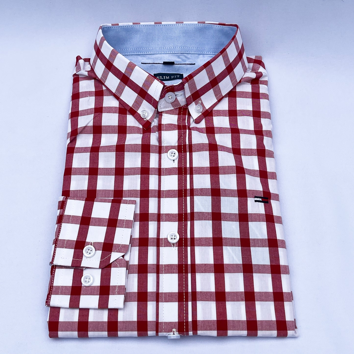 Men's Custom Slim Fit Oxford Long Sleeve -THL 203