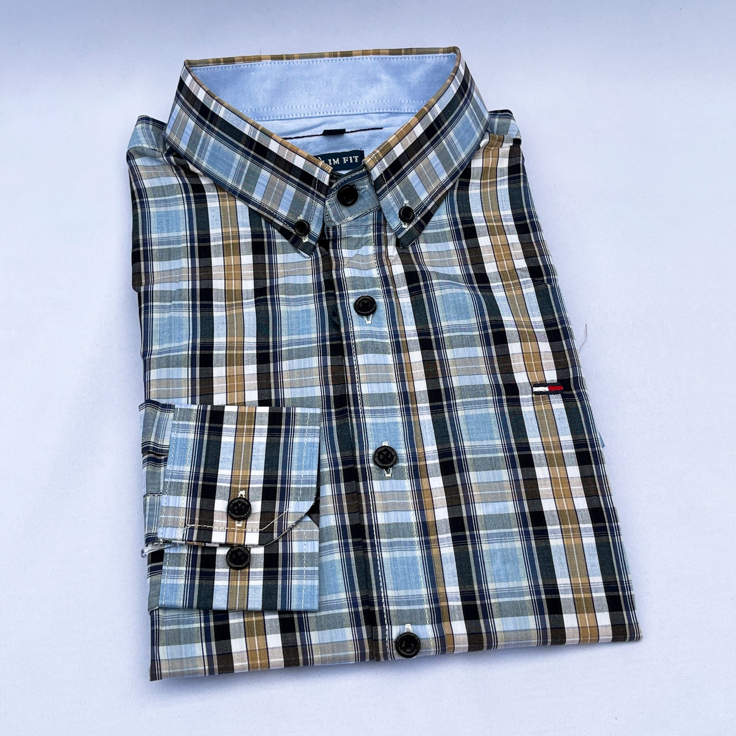 Men's Custom Slim Fit Oxford  Long Sleeves -THL 231