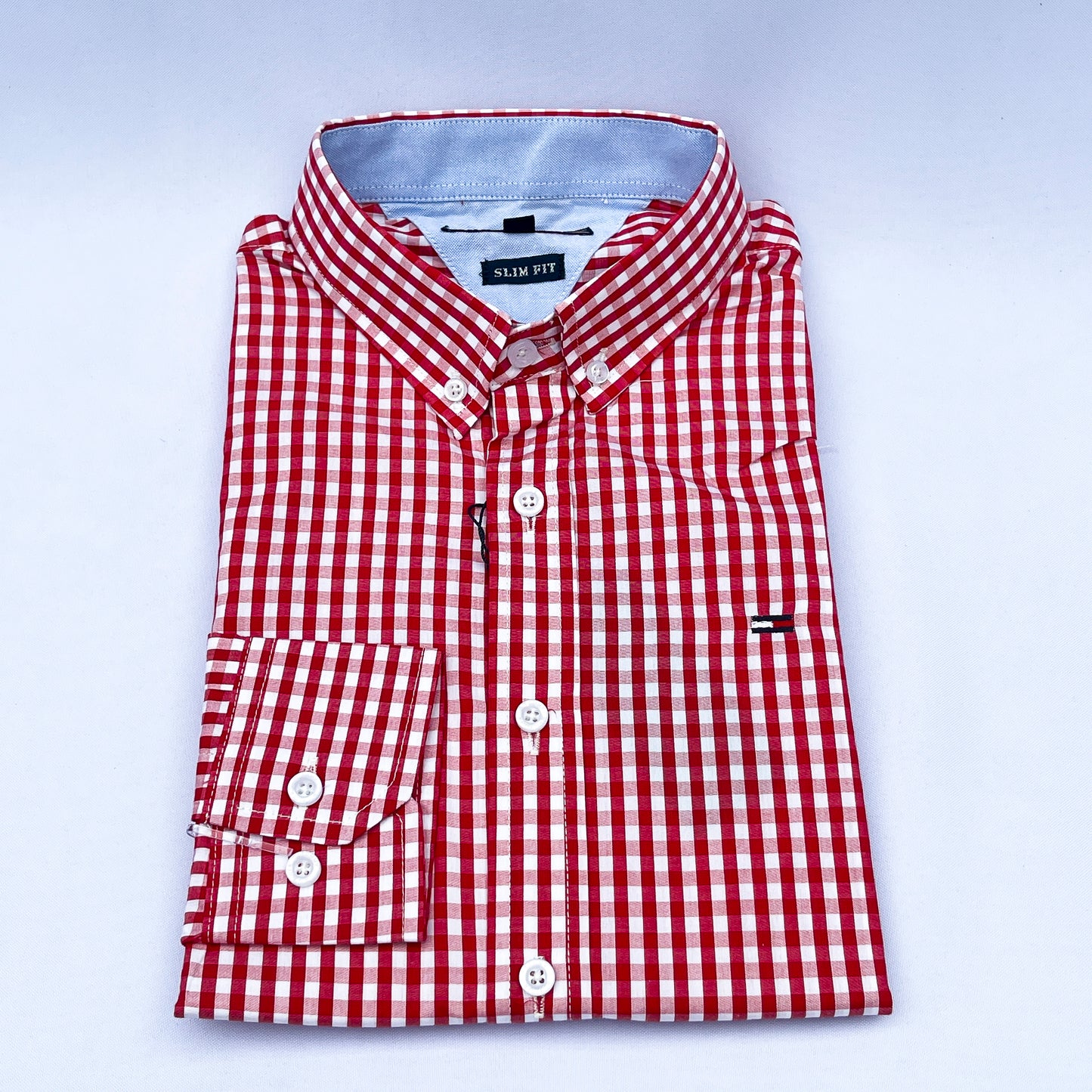 Men's Custom Slim Fit Oxford Long Sleeve -THL 205