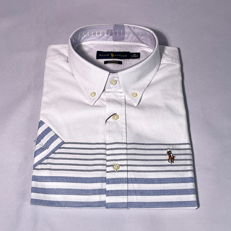 Men Custom Oxford Fit Short Sleeve-SS10