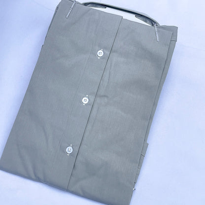 Men's Custom Fit Gray Long Sleeve CT042