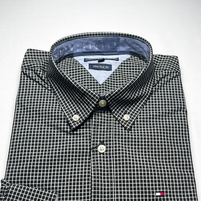 Men's Custom Fit Black Long Sleeve- TH306