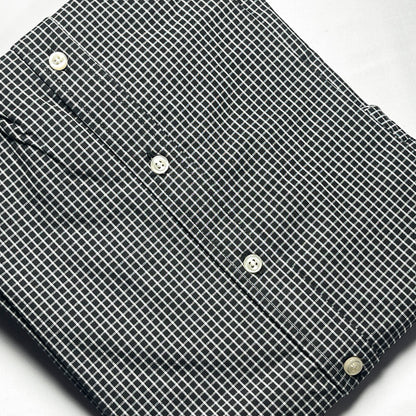 Men's Custom Fit Black Long Sleeve- TH306