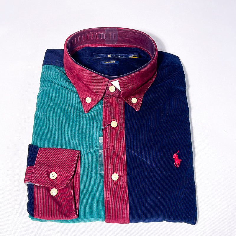 Men Custom Oxford Fit Long Sleeve- RL15