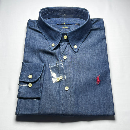 Men's Custom Denim Long Sleeve- RLD 002