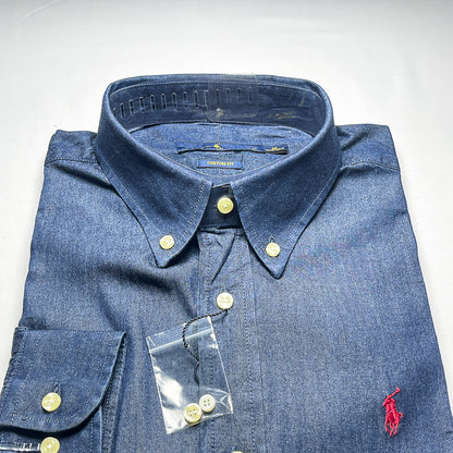 Men's Custom Denim Long Sleeve- RLD 002