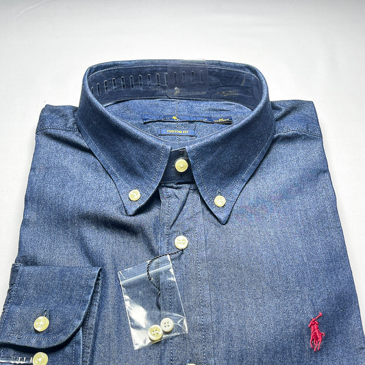 Men's Custom Denim Long Sleeve- RLD 002