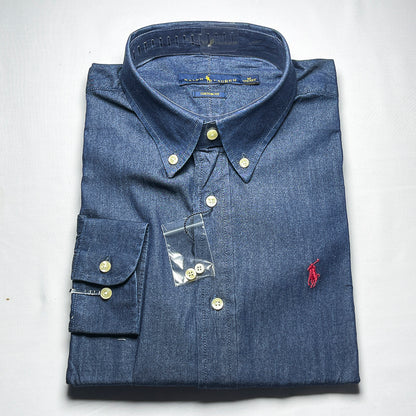 Men's Custom Denim Long Sleeve- RLD 002