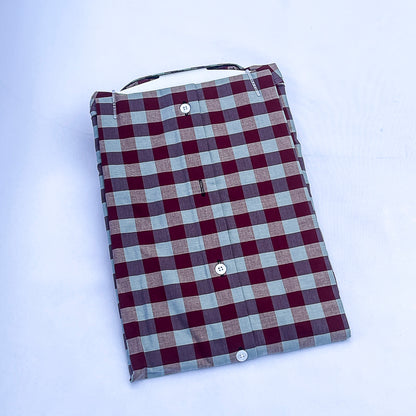 Men's Custom Fit Multi Check Long Sleeve CT045