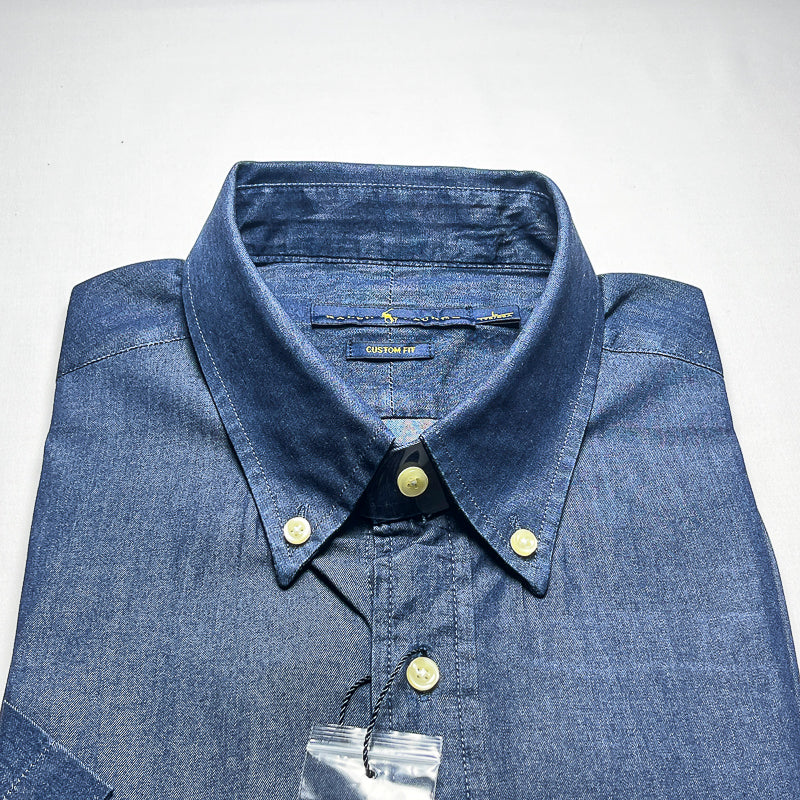 Men's Custom Denim Short Sleeve- RLD 004