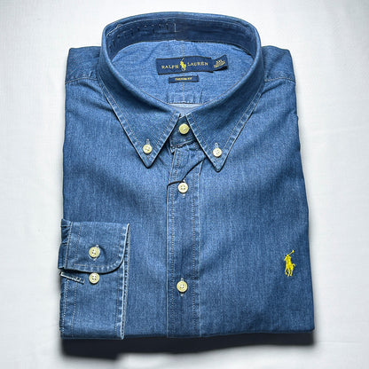 Men's Custom Denim Long Sleeve- RLD 006