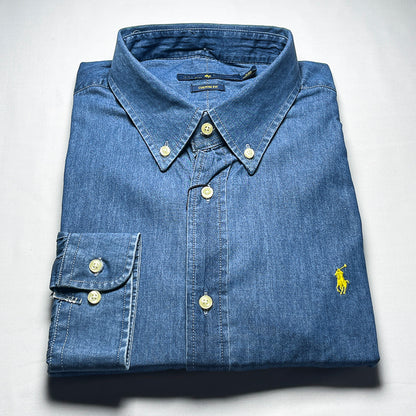 Men's Custom Denim Long Sleeve- RLD 006