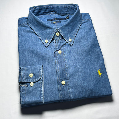 Men's Custom Denim Long Sleeve- RLD 006