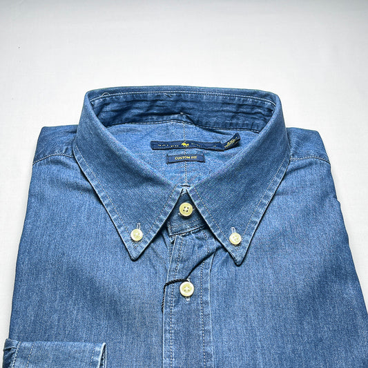 Men's Custom Denim Long Sleeve- RLD 006