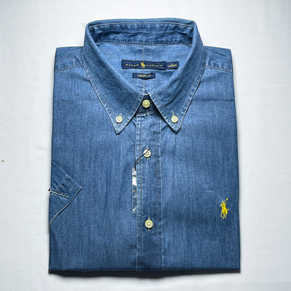 Men's Custom Denim Short Sleeve- RLD 008