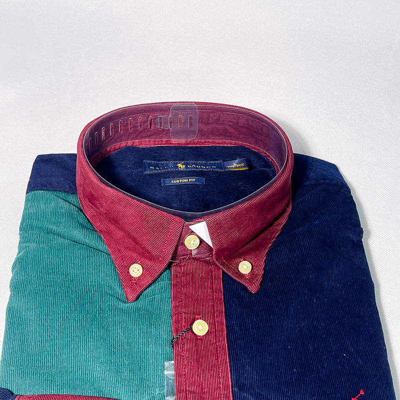 Men Custom Oxford Fit Long Sleeve- RL15