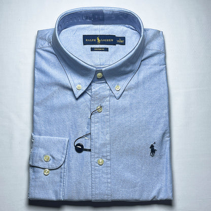 Men's Custom Fit Blue Long Sleeve -PRL500