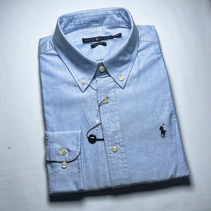 Men's Custom Fit Blue Long Sleeve -PRL500