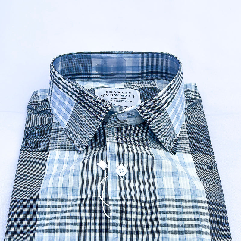 Men's Custom Fit Check Long Sleeve CT051