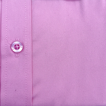 Men Custom Fit Pink Long Sleeve- PM82