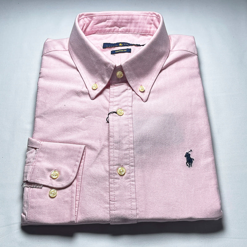 Men's Custom Fit Pink Long Sleeve -PRL512