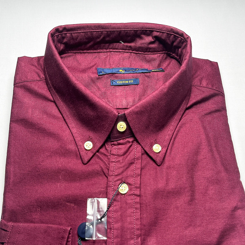 Men's Custom Fit Wine Long Sleeve -PRL514