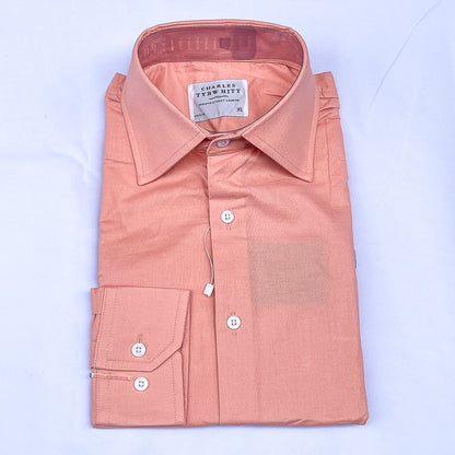 Men's Custom Fit Peach Long Sleeve CT055