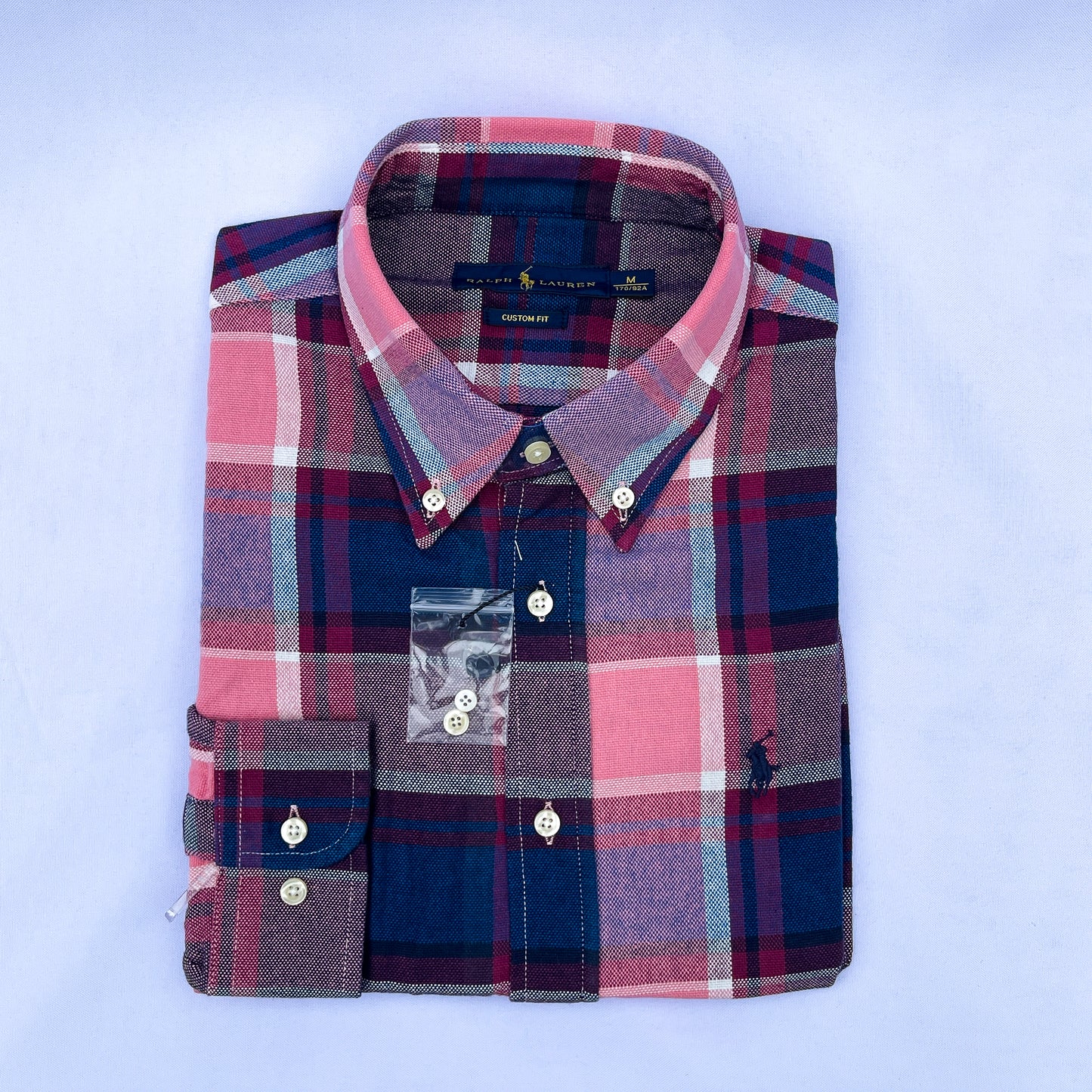 Men's Custom Fit Oxford Long Sleeve -PRL 0110