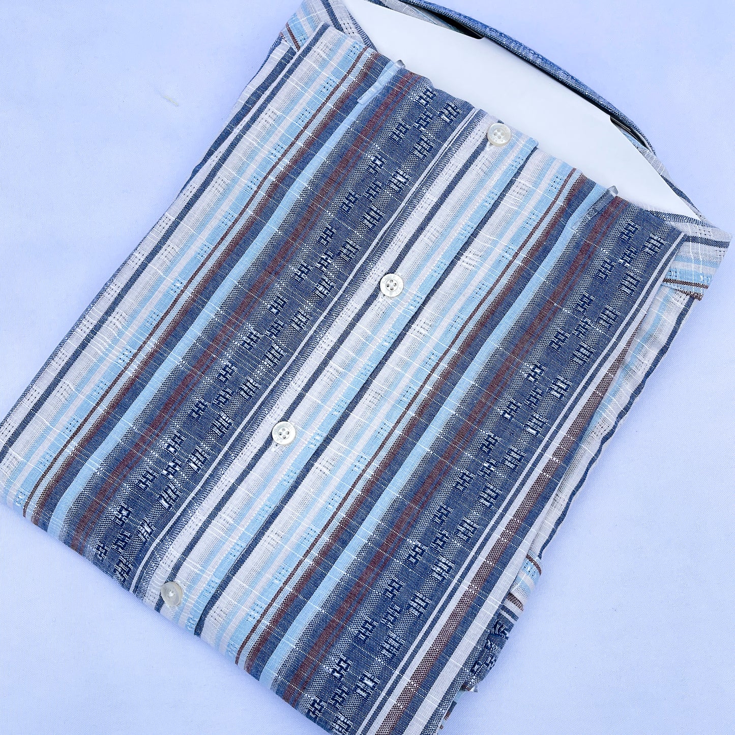 Men's Custom Fit Oxford Long Sleeve -PRL 0113