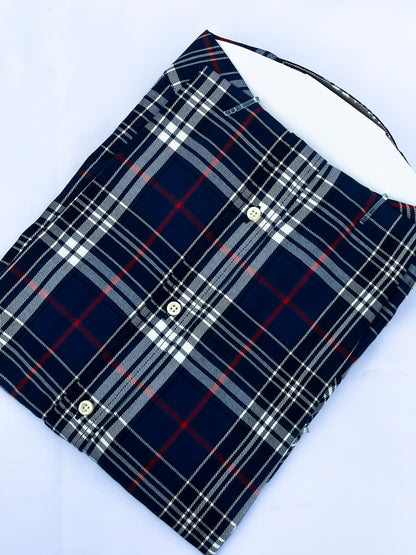 Men's Custom Fit Oxford Short Sleeve -PRL009