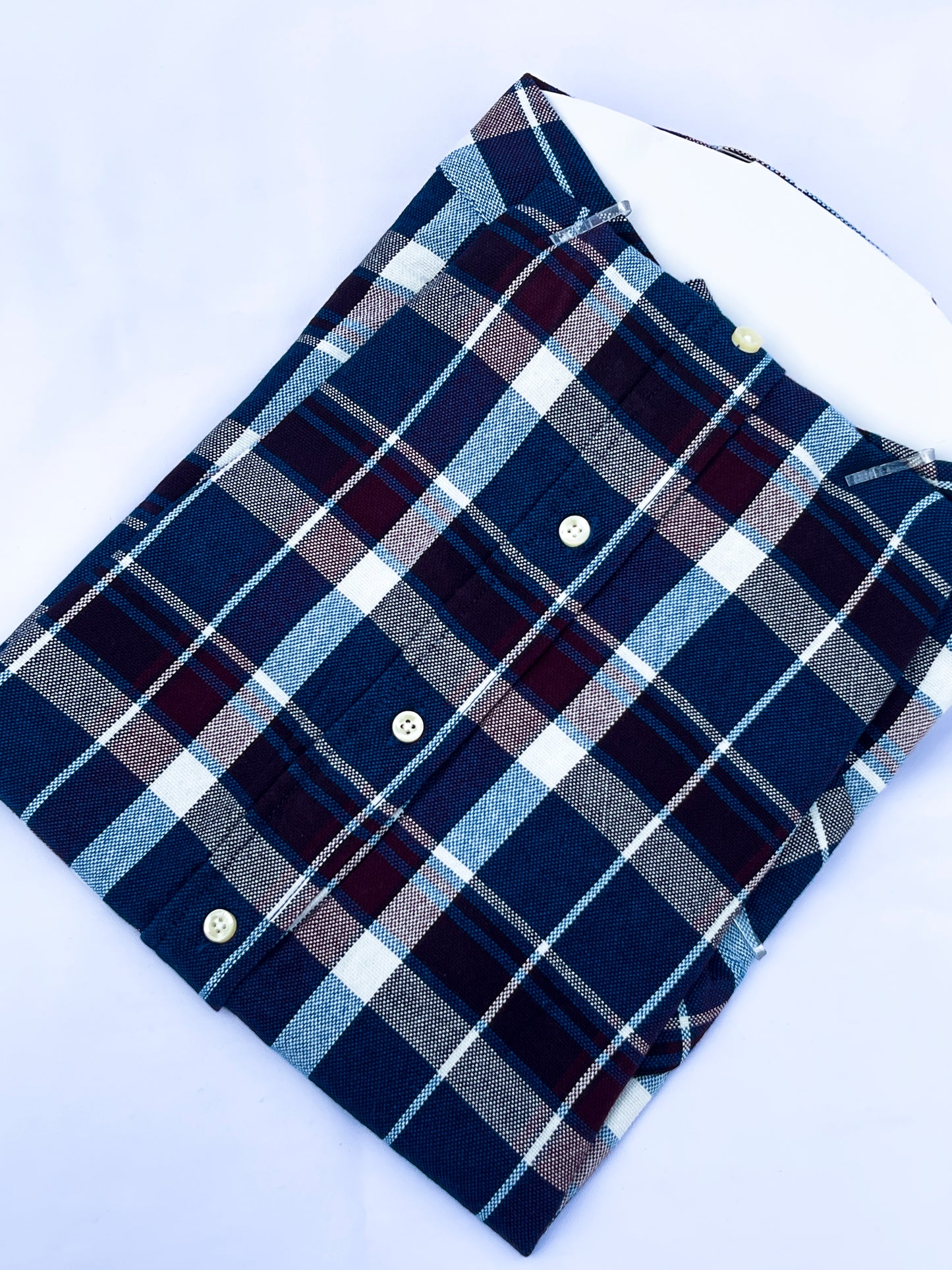 Men's Custom Fit Oxford Short Sleeve -PRL0020