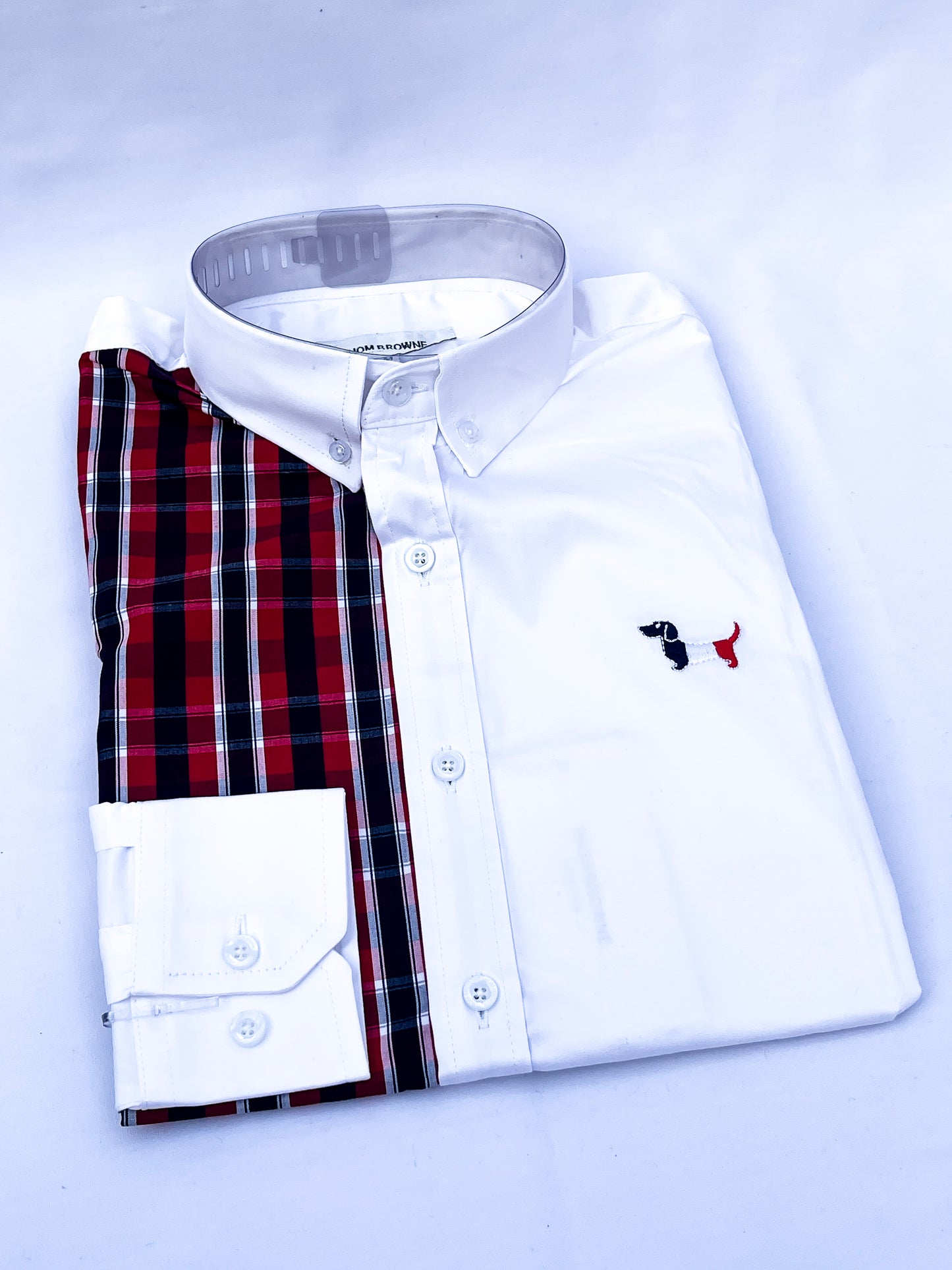 Men's Custom Fit Long Sleeve Oxford Shirt -TB008