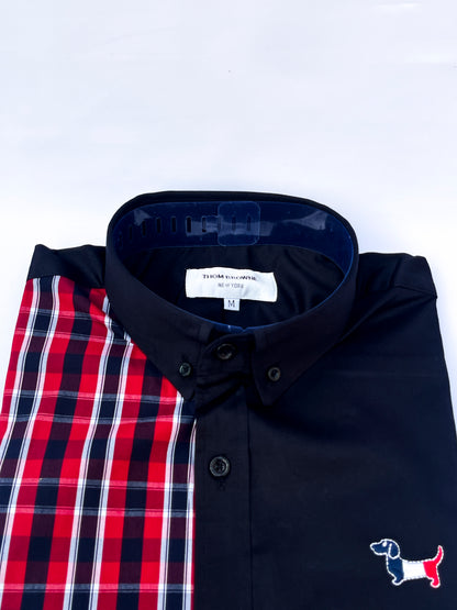 Men's Custom Fit Long Sleeve Oxford Shirt -TB0011