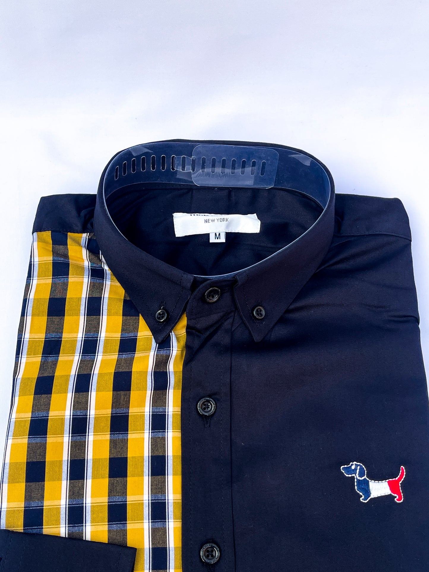 Men's Custom Fit Long Sleeve Oxford Shirt -TB002