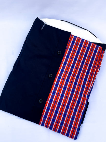 Men's Custom Fit Long Sleeve Oxford Shirt -TB017