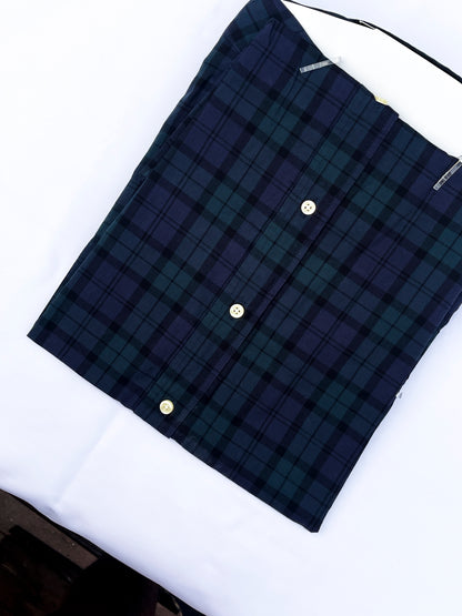 Men's Custom Fit Oxford Short Sleeve -PRL003