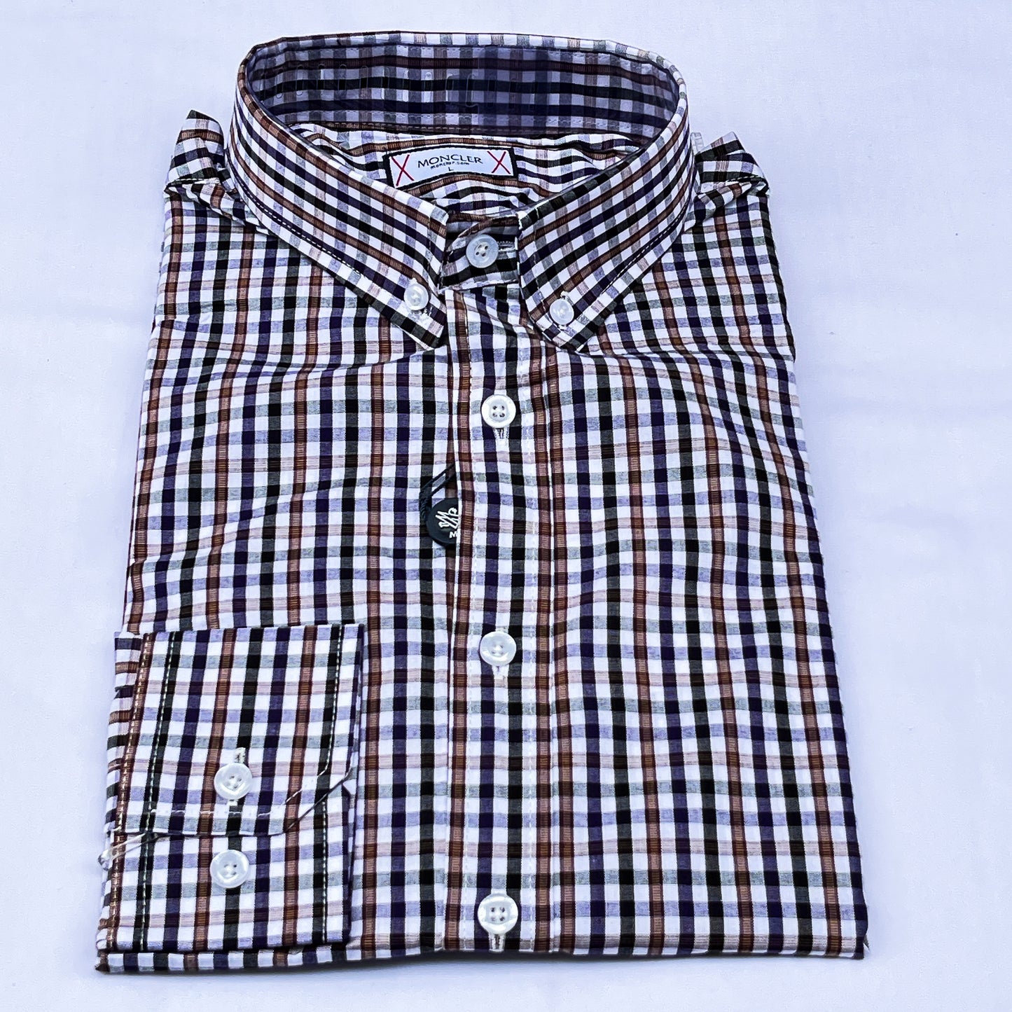 Men’s Custom Fit Multi Checked Shirt - G003