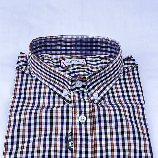 Men’s Custom Fit Multi Checked Shirt - G003