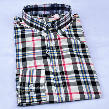 Men’s Custom Fit G053 Checked Shirt