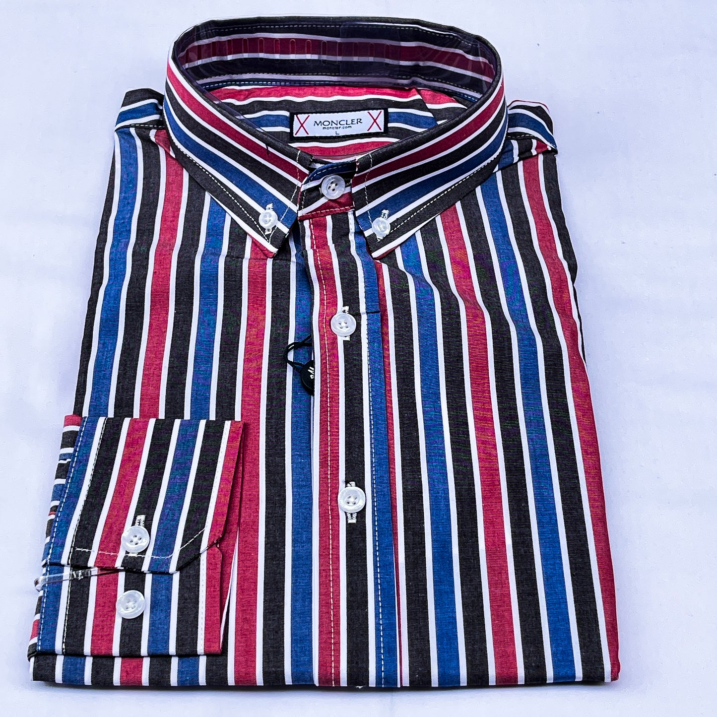 Men’s Custom Fit PC07 Striped Shirt