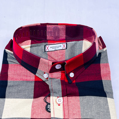 Men’s Custom Fit T06 Checked Shirt